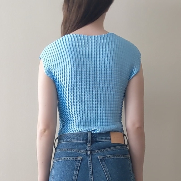 Blue Stretchy Top - Picture 5 of 5